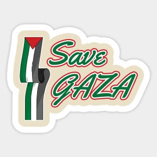 Save Gaza Sticker